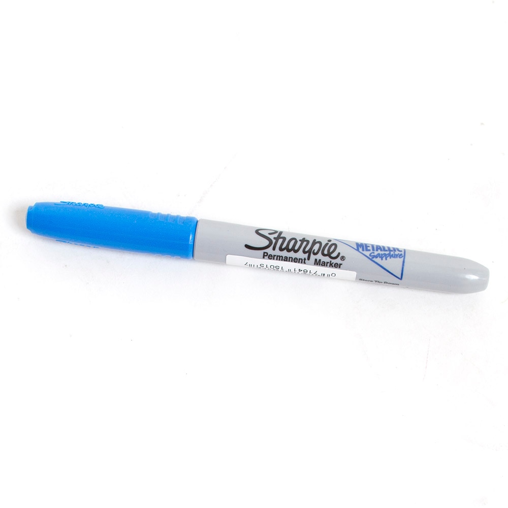 Sharpie, Fine, Metallic Marker, Sapphire Blue